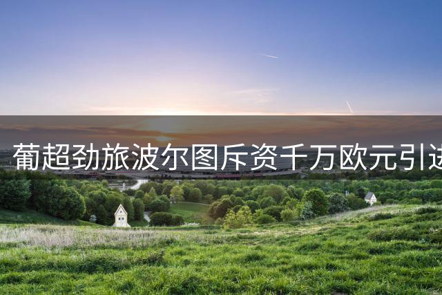 葡超劲旅波尔图斥资千万欧元引进巴西新星边锋